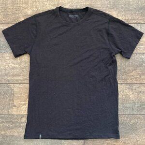 Duckworth Wool Maverick Tee BLACK size S; MADE IN USA